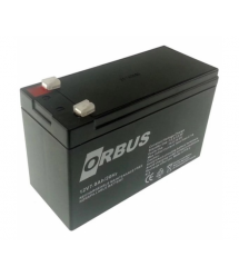 Аккумуляторная батарея ORBUS ORB1270 AGM 12V 7Ah (150 x 65 x 90) 2.0 kg Q10/450