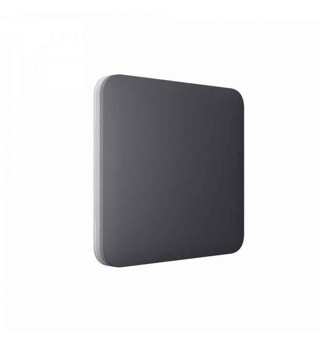 Кнопка для одноклавишного или проходного выключателя Ajax Graphite SoloButton (1-gang/2-way) Графит