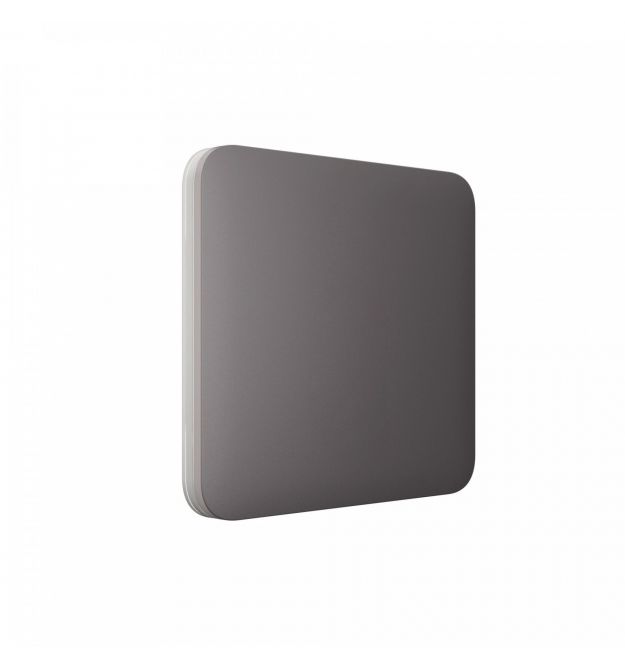Кнопка для одноклавішного чи прохідного вимикача Ajax Grey SoloButton (1-gang / 2-way) Сірий