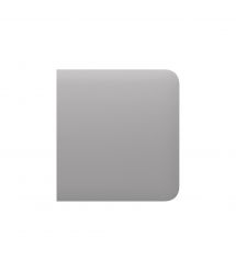 Боковая кнопка для одноклавишного или проходного выключателя Ajax Fog SideButton (1-gang/2-way) Дымчатый