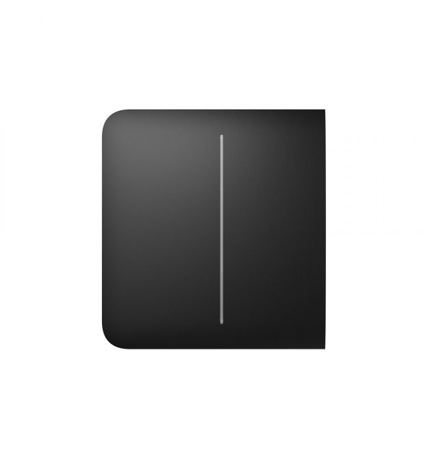 Бічна кнопка для двоклавішного вимикача Ajax Black SideButton (2-gang) Чорна