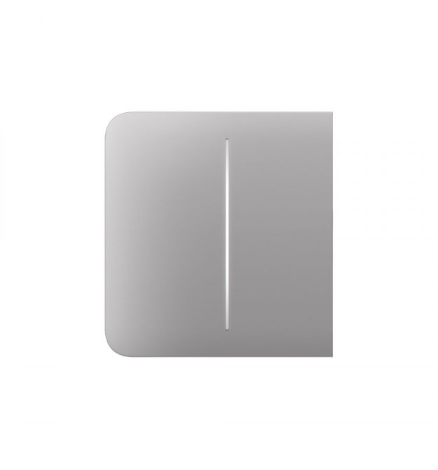 Бічна кнопка для двоклавішного вимикача Ajax Fog SideButton (2-gang) Димчатий
