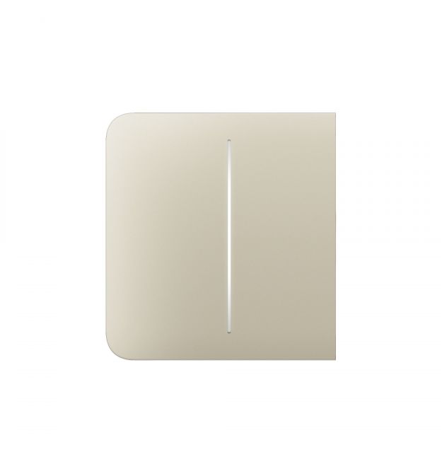 Боковая кнопка для двухклавишного выключателя Ajax Ivory SideButton (2-gang) Слоновая кость