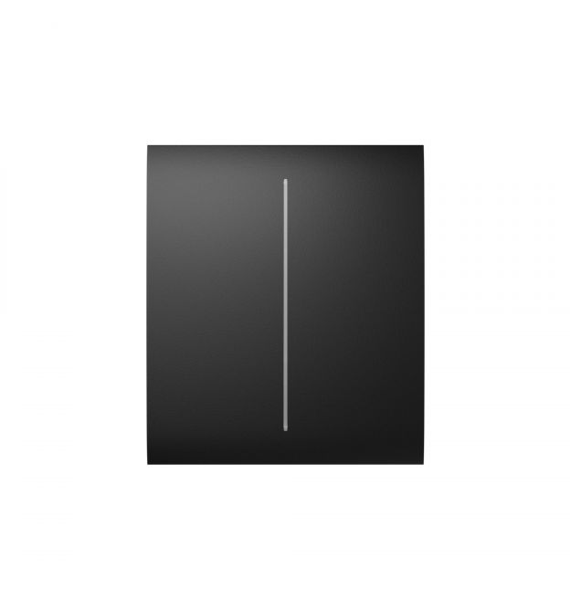 Центральная кнопка для двухклавишного выключателя Ajax Black CenterButton (2-gang) Черный