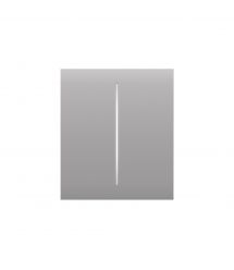 Центральна кнопка для двоклавішного вимикача Ajax Fog CenterButton (2-gang) Димчатий