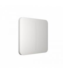 Умный выключатель Ajax White LightSwitch 2-клавишный Белый