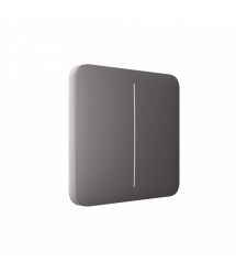 Умный выключатель Ajax Grey LightSwitch 2-клавишный Серый