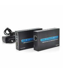 Одноканальный активный удлинитель HDMI сигнала по UTP кабелю с ИК. Дальность передачи: до 120 метров, cat5e-cat6e 1080P-3D