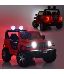 Детский электромобиль Джип Bambi M 4176 EBLR-3 Jeep, красный