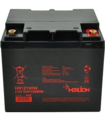 Акумуляторна батарея MERLION HR12190W, 12V 45Ah ( 196 х 165 х 173 (173) )