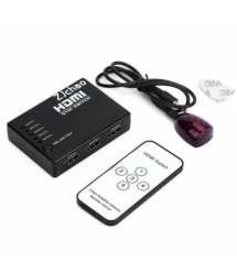 Пассивный HDMI свеч с пультом дистанционного управления IR, 1080р, 1,4 версия, 1 – 5 портов, Blister