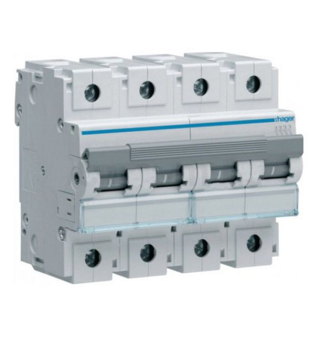 Автоматичний вимикач 4P 10kA C-100A 6M