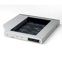 Адаптер подключения HDD 2.5`` 12.7 mm в отсек привода ноутбука SATA - mSATA (HDC-25), Blister,Q100