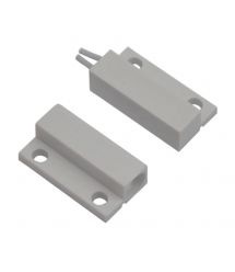 Магнитоконтакт накладной СМК 1-9P (N) WHITE (пластик, дерево) TRINIX