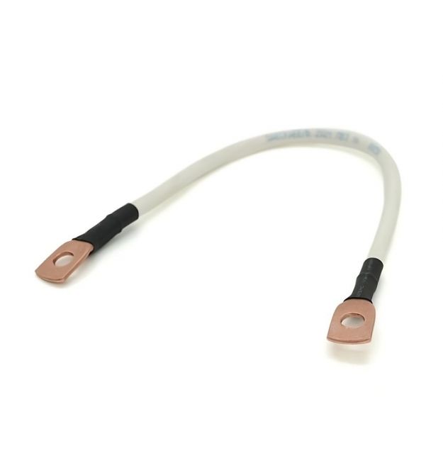 Кабель для соединения АКБ (перемычка) длина 50см, медный провод ПВ-3 10мм2 с клеммами М8