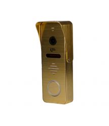 Комплект відеодомофона Light Vision: домофон 7" AMSTERDAM FHD Grey та відеопанель RIO FHD Gold