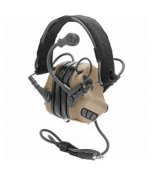 Активные защитные наушники Earmor M32 MOD3 с гарнитурой Coyote Brown