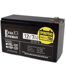 Аккумулятор 12В 7 Ач для ИБП Full Energy FEP-127