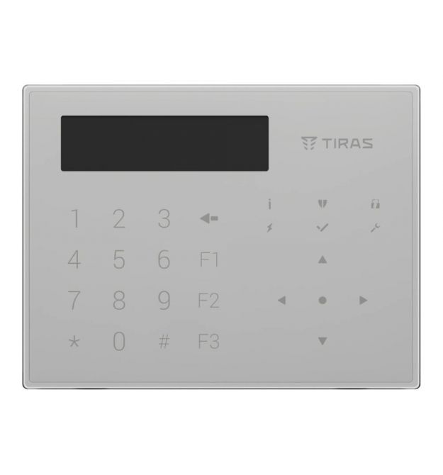 Клавиатура Тирас Tiras K- GLCD (white)