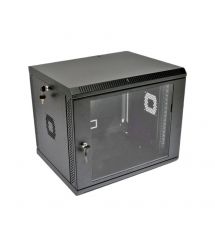 Шкаф 19" , 600x500x507мм (Ш*Г*В), эконом, акриловое стекло, серый 9U