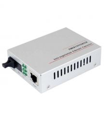 Медиаконвектор (1550TX&1310RX, 10-100, 20км SC) TelStream MC-118/520SC