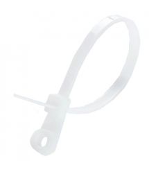 Стяжка кабельная с кольцом черная (пач. 100шт.) APRO 4х150