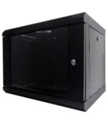 Шкаф коммутационный настенный Hypernet WMNC66-9U-FLAT-BLACK