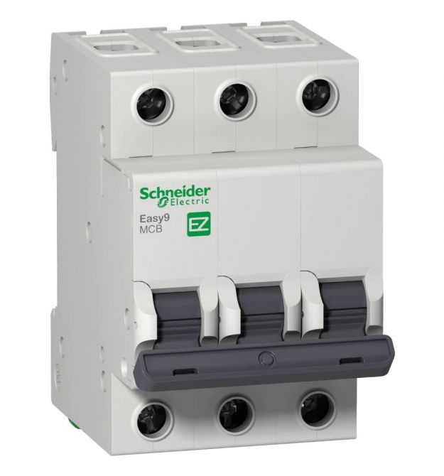 Автоматический выключатель Schneider Electric EZ9F34316 Easy9, 3p, 16A C