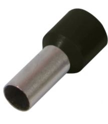 Изолированный наконечник втулковый черный Enext e.terminal.stand.e7508.black&nbsp;0.75&nbsp;кв.мм