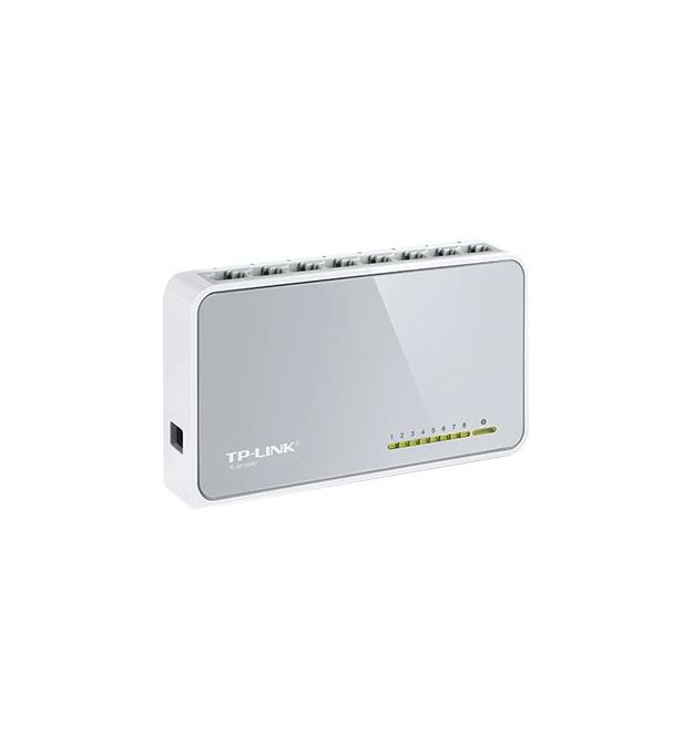 8-портовый 10-100 Мбит-с настольный коммутатор TP-LINK TL-SF1008D