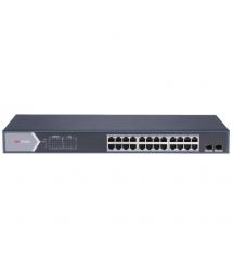 Управляемый 24-портовый гигабитный PoE-коммутатор Hikvision DS-3E1526P-SI