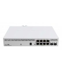 8-портовый управляемый PoE коммутатор MikroTik CSS610-8P-2S+IN