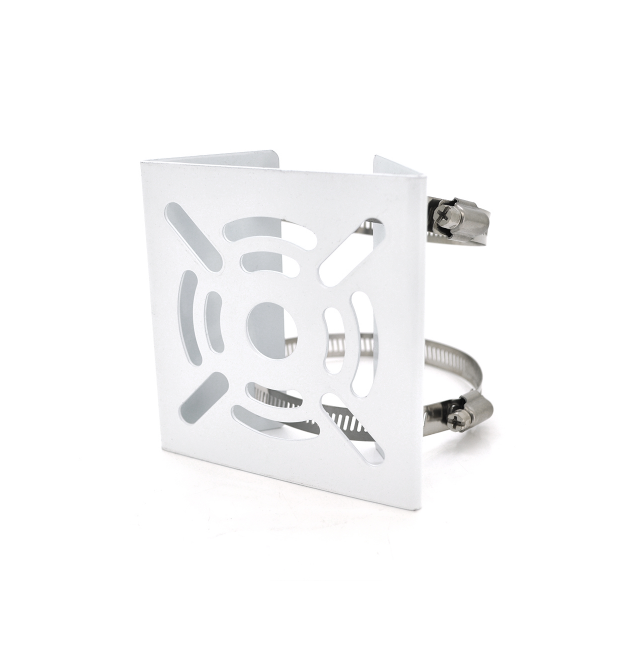 Кронштейн для камеры PiPo PP- Spiderweb, крепление угол 45, белый, металл + хомут металл