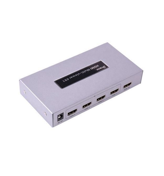 Квадратор відеосигналу HDMI DTECH DT-7056C Quad Multi-viewer 4x1