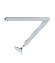 Коліно для дотягувачів Dortec DT63-64 Silver з фіксацією у відчиненому положенні