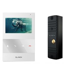 Комплект домофонии Slinex SQ-04M(White) + ML-16НR(Black)