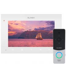 Комплект видеодомофона Slinex ML-20HD(Black)+SQ-07MTHD(White)