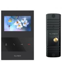 Комплект видеодомофона Slinex SQ-04(Black)+ML-16НD(Black)