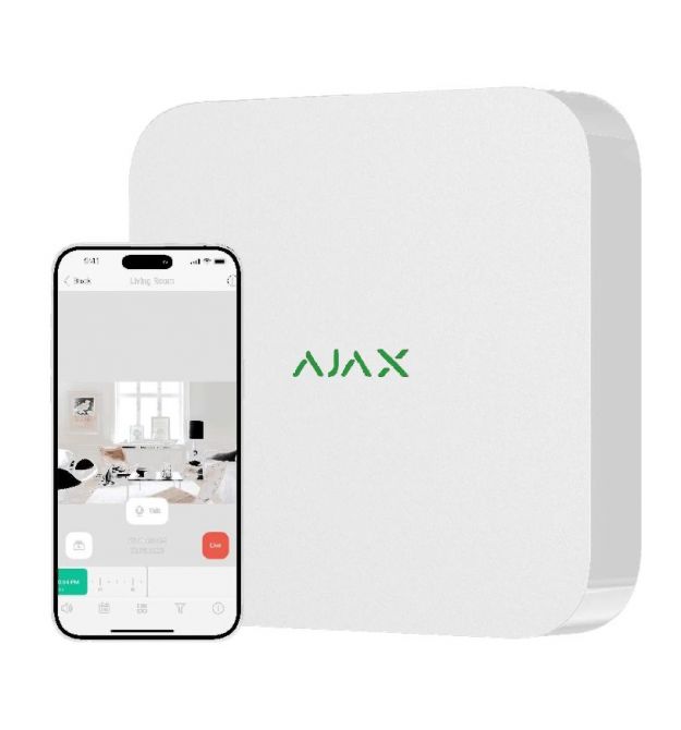 Видеорегистратор Ajax NVR (16ch) (8EU) white