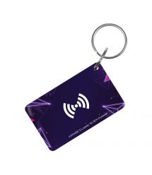 Ключ Trinix Proximity-key EM+MF epoxy прямокутний 30*50 мм фіолетовий