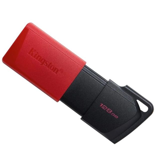 Накопитель флеш USB Kingston Exodia M Black Red 128GB USB 3.2 Type-A Gen1 DT