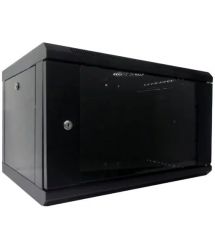 Шкаф коммутационный настенный 6U 600x500 Hypernet WMNC-500-6U-FLAT-BLACK