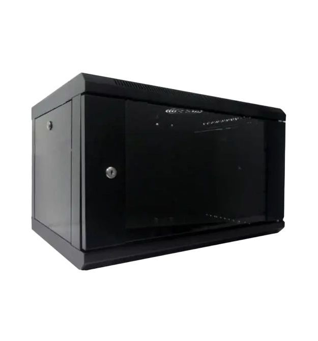 Шкаф коммутационный настенный 6U 600x500 Hypernet WMNC-500-6U-FLAT-BLACK