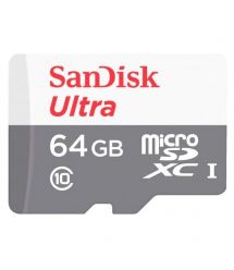 Карта памяти SanDisk Ultra microSDXC 64GB 100MB/s Class 10 UHS-I