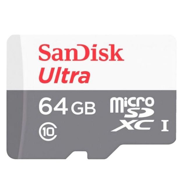 Карта памяти SanDisk Ultra microSDXC 64GB 100MB/s Class 10 UHS-I