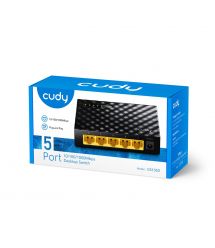 Коммутатор 5-портовый неуправляемый Cudy GS105D гигабитный