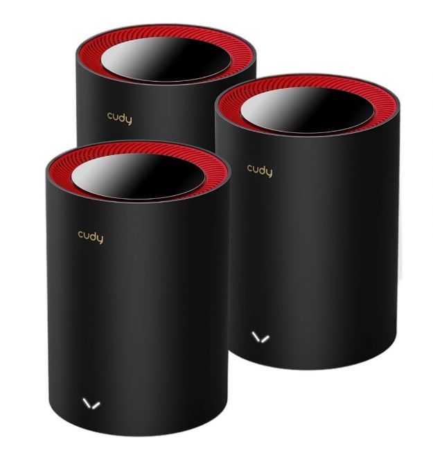 Комплект точок доступу WiFi 6 Mesh 2.5G Cudy M3000 (3-Pack) 3 штуки дводіапазонні