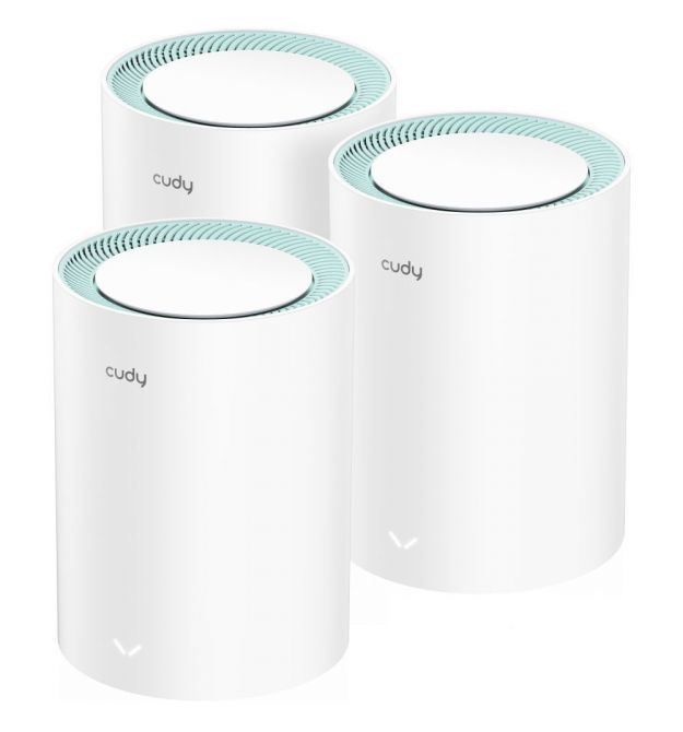 Комплект точок доступу WiFi 5 Mesh Cudy M1300 (3-Pack) 3 штуки дводіапазонні гігабітні