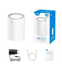 Точка доступу WiFi 6 Mesh Cudy M1800 (1-Pack) дводіапазонна гігабітна