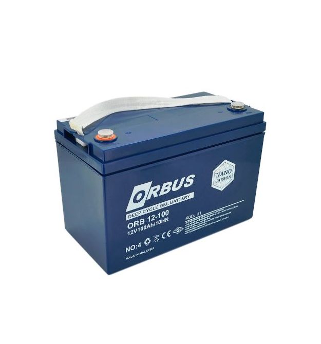 Аккумуляторная батарея ORBUS CG12100 GEL 12V 100 Ah